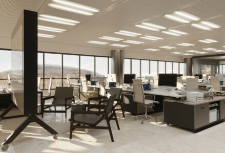 Espaces de bureaux de la Tour des Mamelles