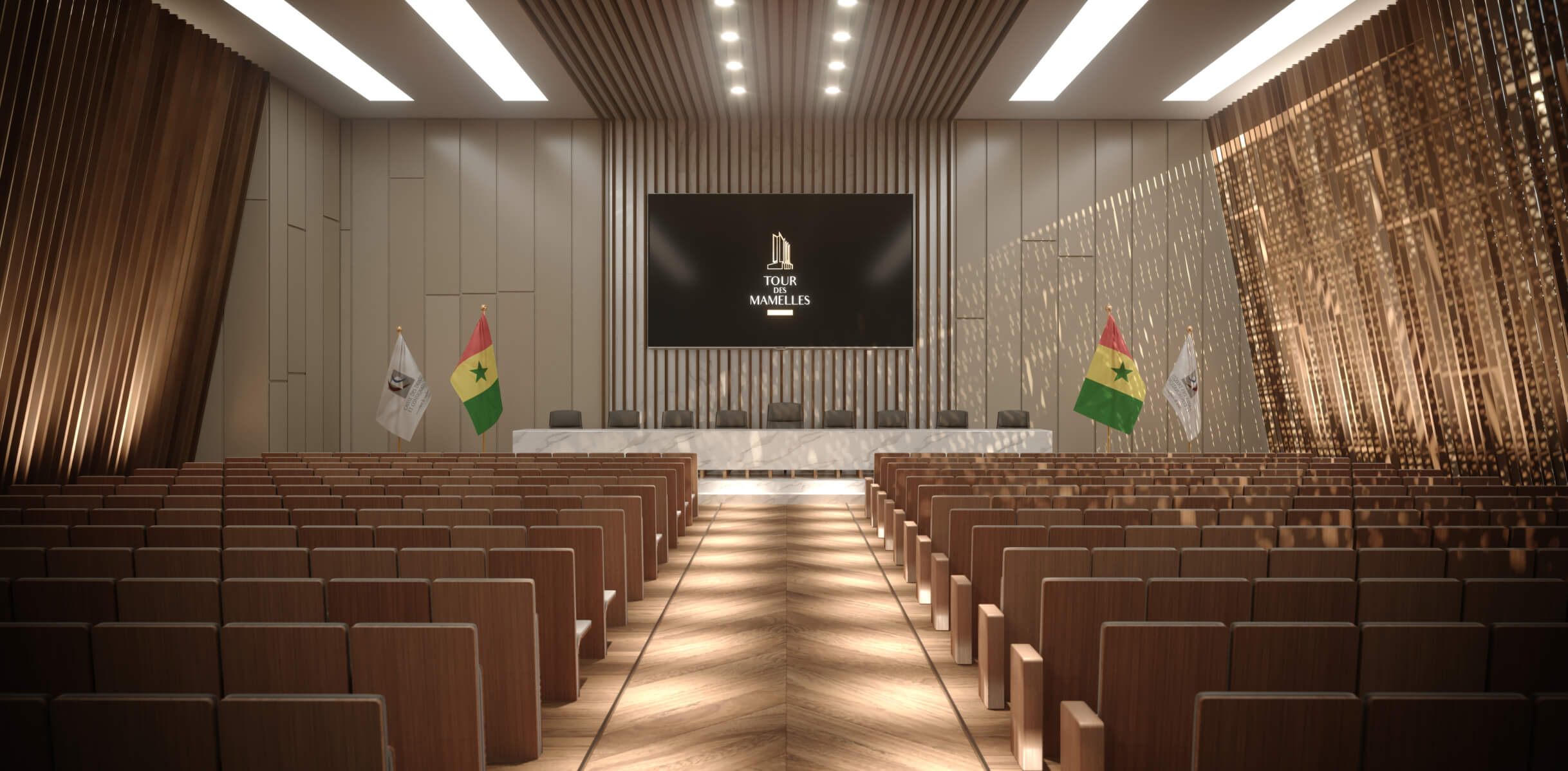 Salle de conférence de la Tour des Mamelles